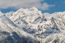 Thaurer Jochspitze (re. vorne), Nordkette, Tirol, Österreich,