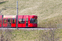 IVB Strassenbahnlinie 6 / Lans, Tirol, Österreich