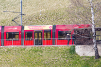 IVB Strassenbahnlinie 6 / Lans, Tirol, Österreich