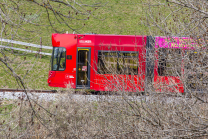 IVB Strassenbahnlinie 6 / Lans, Tirol, Österreich