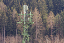 Mobilfunkmast in Igls, Innsbruck, Tirol, Österreich