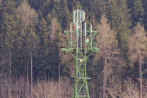 Mobilfunkmast in Igls, Innsbruck, Tirol, Österreich