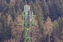 Mobilfunkmast in Igls, Innsbruck, Tirol, Österreich