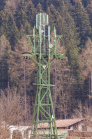 Mobilfunkmast in Igls, Innsbruck, Tirol, Österreich