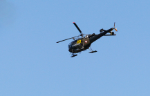 SAR Bundesheer Hubschrauber über Tirol, Österreich