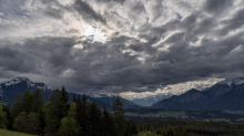 Wetterumschwung in den Bergen