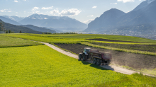 Traktor / Aldrans, Tirol, Österreich