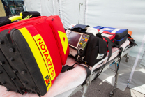 Notarztrucksack, Defibrillator / Österreichisches Rotes Kreuz