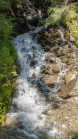 kleiner Wasserfall / Gebirgsbach / Arztal, Ellbögen, Tirol, Österreich