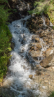 kleiner Wasserfall / Gebirgsbach / Arztal, Ellbögen, Tirol, Österreich