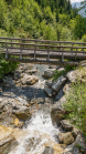 Gebirgsbach / Falggasanerbach im Arztal, Ellbögen, Tirol, Österreich