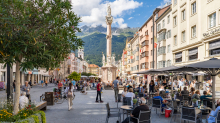 Maria-Theresien-Straße, Innsbruck, Tirol, Österreich