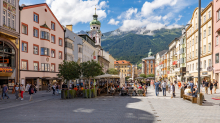 Maria-Theresien-Straße, Innsbruck, Tirol, Österreich