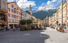 Maria-Theresien-Straße, Innsbruck, Tirol, Österreich