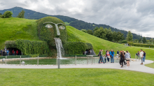 Riese der Swarovski Kristallwelten, Wattens, Tirol, Österreich