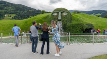Riese der Swarovski Kristallwelten, Wattens, Tirol, Österreich