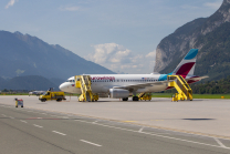 Eurowings Ferienflieger / Flughafen Innsbruck, Tirol, Österreich