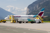 Eurowings Ferienflieger / Flughafen Innsbruck, Tirol, Österreich