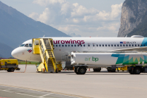 Eurowings Ferienflieger / Flughafen Innsbruck, Tirol, Österreich