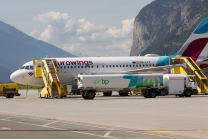 Eurowings Ferienflieger / Flughafen Innsbruck, Tirol, Österreich