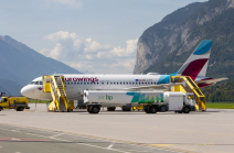 Eurowings Ferienflieger / Flughafen Innsbruck, Tirol, Österreich