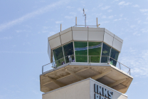 Flughafen Tower Innsbruck, Tirol, Österreich