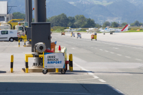 Flughafen Innsbruck, Tirol, Österreich