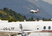 Austrian Airlines / Flughafen Innsbruck, Tirol, Österreich