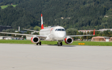 Austrian Airlines / Flughafen Innsbruck, Tirol, Österreich