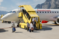 Austrian Airlines / Flughafen Innsbruck, Tirol, Österreich