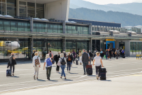 Flughafen Innsbruck, Tirol, Österreich