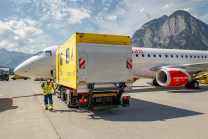 Medical Lift / Flughafen Innsbruck, Tirol, Österreich