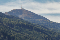 Gipfel Patscherkofel mit Sendeanlage, Tirol, Österreich