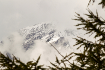 Wintereinbruch im Gebirge / Nordkette, Karwendel, Tirol, Österreich