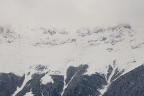 Wintereinbruch im Gebirge / Nordkette, Karwendel, Tirol, Österreich