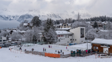 Eislaufplatz Igls, Innsbruck, Tirol, Österreich