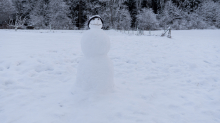 Schneemann / Igls, Innsbruck, Tirol, Österreich