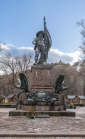 Denkmal von Andreas Hofer am Bergisel, Innsbruck, Tirol, Österreich