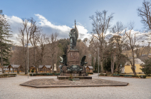 Denkmal von Andreas Hofer am Bergisel, Innsbruck, Tirol, Österreich