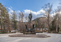 Denkmal von Andreas Hofer am Bergisel, Innsbruck, Tirol, Österreich