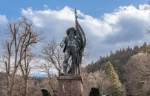 Denkmal von Andreas Hofer am Bergisel, Innsbruck, Tirol, Österreich