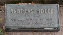 Denkmal von Andreas Hofer am Bergisel, Innsbruck, Tirol, Österreich