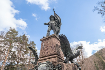 Denkmal von Andreas Hofer am Bergisel, Innsbruck, Tirol, Österreich