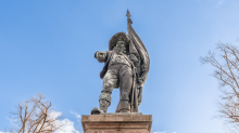 Denkmal von Andreas Hofer am Bergisel, Innsbruck, Tirol, Österreich