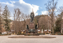 Denkmal von Andreas Hofer am Bergisel, Innsbruck, Tirol, Österreich