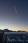 Blick vom Patscherkofel zur Nockspitze oder Saile, Stubaier Alpen, Tirol, Österreich