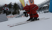 Speedskifahrer / Seefeld, Tirol Österreich