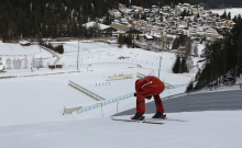 Speedskifahrer / Seefeld, Tirol Österreich