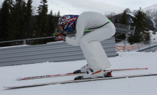 Speedskifahrer / Seefeld, Tirol Österreich