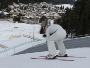 Speedskifahrer / Seefeld, Tirol Österreich